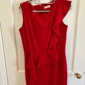 Calvin Klein red Dress, 8